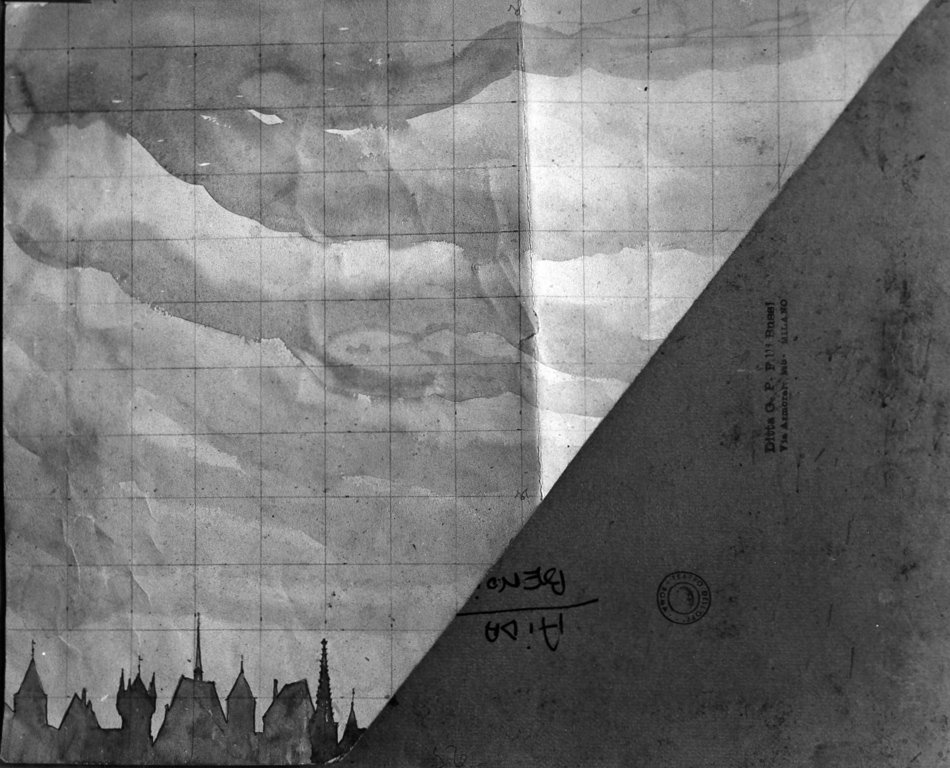 bozzetto per scenografia, serie di Benois Nicola (sec. XX)
